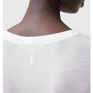 AllSaints Bec Long Sleeve Slim Ramskull T-Shirt